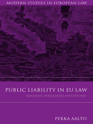cover image of Public Liability in EU Law